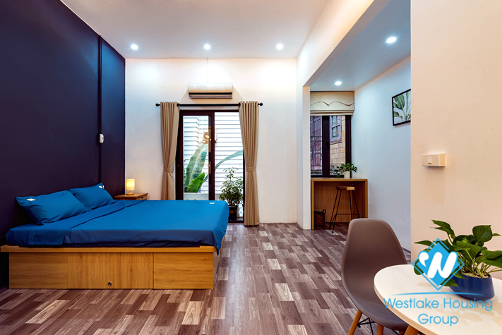 Spacious lovely studio for rent in Tran Phu